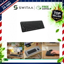 Logitech K250 Compact Wireless Bluetooth Keyboard with Number Pad Graphite picture