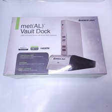 IOGEAR Met(AL) Vault Dock USB 3.0 Docking Station Built In HDD Enclosure Sealed picture
