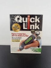 WizCom Quick Link Pen Handheld Scanner Super Pen 1999 Version New Old Stock picture