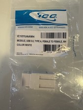 12x ICC USB Modular Connector - 1 Pack - 1 x Module, USB 3.0, Type A, Fem-fem picture