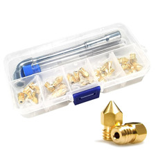 MK8 Nozzles 25 Pcs 0.4Mm 3D Printer Extruders Brass Nozzles picture