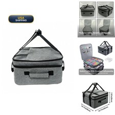 UGPLM Iron-on Press Carry Case, Wear-Resistant Tote Bag with Pockets, Portable picture
