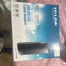 TP-LINK TC-7610 DOCSIS 3.0 Cable Modem 343 Mbps, 1x Gigabit, Comcast picture