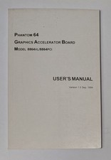 User's manual / manual for Genoa Phantom 64 (8864 VLB / PCI, retro) picture