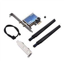 FV-AC1200 AC1200 WiFi Bluetooth Card Dual Band 867Mbps PCIe w/ Antennas Win7-11 picture