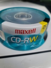 Maxell Rewritable CD-RW 25 Pack Spindle Blank Media 700MB 80 Minute picture