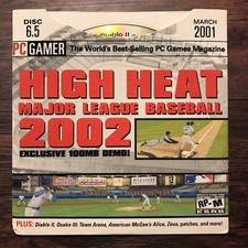 PC Gamer Demo Disc 6.5 March 2001 PC CD High Heat MLB 2002 picture