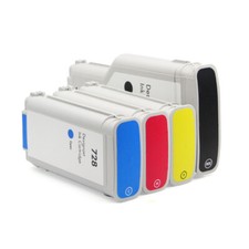 4PC/SET For hp 728 Compatible Ink Cartridge With Ink For HP T730 T830 Printer picture