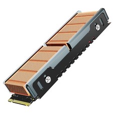 Copper M.2 HeatSink, Passive Nvme SSD Heatsinks with Copper Fins - Finscold Q80 picture