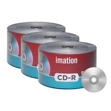 150 Pack Imation CD-R 52X 700MB/80Min Branded Logo Blank Media Recordable Disc picture