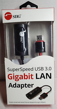 SIIG SuperSpeed RJ45 Ethernet to USB 3.0 Gigabit LAN Adapter - Up to 1000 Mb/s picture