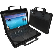 UZBL 13-14 Inch Zip Lite Always-on Chromebook Protective Hard 1 Pack, Black picture