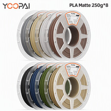 YOOPAI PLA  Matte Filament 8x250g Bundle with Spool for Bambu Lab 3D Printer picture