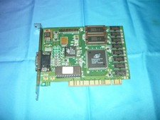 Vintage Avance Logic ALG2302 PCI Video Card 2MB Used picture