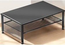 ECOLOVI 2-Tier Computer Monitor Stand Riser, Printer & Laptop Stand, Office Desk picture