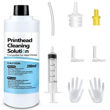 Printhead Cleaning Kit 250mL Print Head Cleaner for Inkjet Printer Maintenance picture