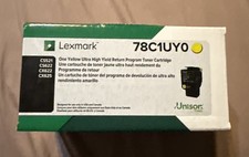 Lexmark Standard Yield Toner Cartridge - Yellow (78C1UY0) picture