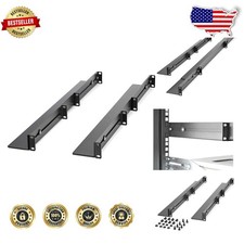 Durable 1U Rack Rails 19