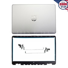 For HP 15-DW 15T-DW 15S-DY 15-GW LCD Back Cover Bezel Hinges Silver L52012-001 picture