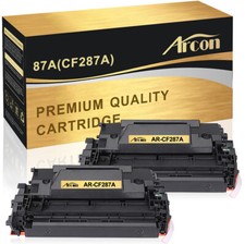 1-4Pk Black CF287A Toner Cartridge for HP 87A Laserjet Enterprise M506 MFP M527 picture