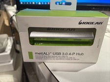 IOGEAR MET(AL) USB 3.0 4-Port Hub, GUH304 Brand New picture