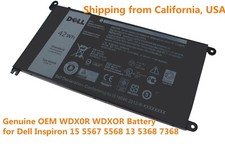 Genuine WDX0R Laptop Battery for Inspiron 15 5565 5567 5568 5578 7560 7570 7579 picture