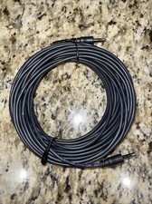 Lot of 25 40517 3.5mm Stereo Audio Cable Low Profile Connectors M/M Plenum CMP-R picture