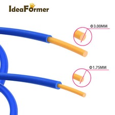 1/2/5/10M PFA Blue PTFE Tube Pipe For 3D Printer Parts 1.75mm/3.00mm Filament picture