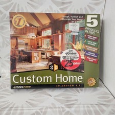 Vintage Sierra Home Custom Home 3D Design 4.0 PC CD-ROM Home Architect Interior picture