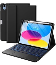 Harvopu Compatible for iPad 11th 10th Generation Case with Keyboard picture