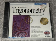 Pro One Multimedia Trigonometry (PC CD-ROM, 1995) Vintage picture