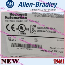 1PC AB T9451 SER A  VER K13 8PT OUTPUT ROCKWELL AUTOMATION  PLC New Sealed T9451 picture