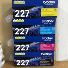 Brother TN227 4 Pack High Yield Color Toner Set (BK/C/M/Y) picture