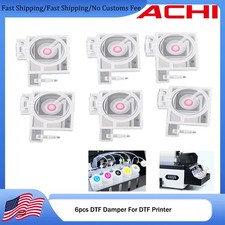 6pcs R1390/L1800/L800 Ink Dampers Ink Bag Ink Sac For ACHI Epson A3 DTF Printers picture