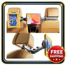 Car Tablet Mount for Removable Headrests 4-in-1 Adjustable Arm picture