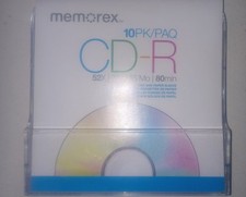 10 Pk CDR's 700mb 52x 80 Min picture