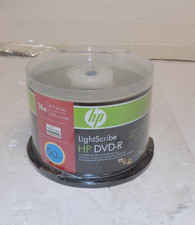 HP LightScribe DVD-R 50 Pack - 16x, 4.7GB, 120 Min - New picture