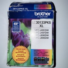 Brother LC30133PKS XL High Yield Color Ink Cartridges - 3 Pack  picture