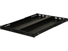 StarTech.com ADJSHELF 1U Adjustable Mounting Depth Vented Rack Mount Shelf - 175 picture