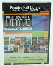 Prentice Hall Library Teaching Support CD-ROM Literature Grade 9 New Sealed picture