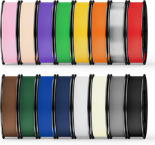 16 Color Pack PETG Filament Bundle, Multicolor Strong PETG 3D Printer Filament 1 picture