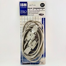 Belkin 10' File Transfer Cable - DB9 Female/Female Serial w/ Male/Male Adapters picture