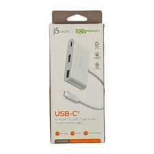 J5create USB-C to HDMI & USB Type-A With Power Delivery JCA379EW ECOfriendly picture