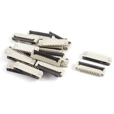 20Pcs Clamshell Type Bottom Port 12Pin 1.0mm Pitch FFC FPC Sockets Connector picture