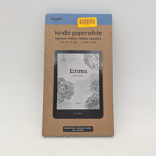 Amazon Kindle Paperwhite Signature Edition (12th Gen) 32GB Metallic Black picture