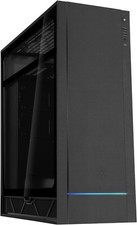 SilverStone Technology Premium ATX Tower case with Aluminum/Tempered Glass picture