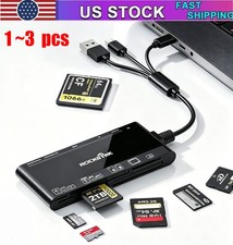 7-IN-1 USB 3.0 Memory Card Reader High-Speed Adapter for SD,CF,TF,Micro SD,XD,MS picture