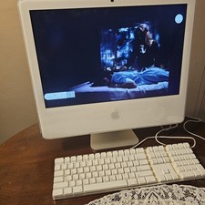 Vintage Apple iMac A1207 20” 2006 White Core 2 Duo 2.16GHz Keyboard, Mouse & Box picture