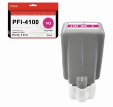 PFI-4100 Magenta Ink Cartridge 80ml Pigment PFI 4100 Ink Tank Replacement for .. picture