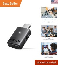 USB-C Bluetooth 6.0 Adapter for PS5 & PC - High-Quality Dual Pairing Audio picture